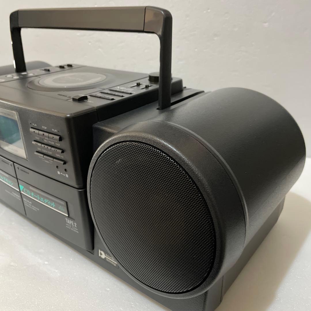 SHARP QT-77CD コンパクトディスクステレオダブルカセット