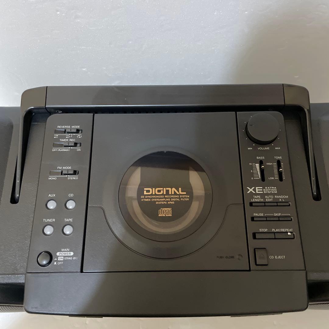 SHARP QT-77CD コンパクトディスクステレオダブルカセット