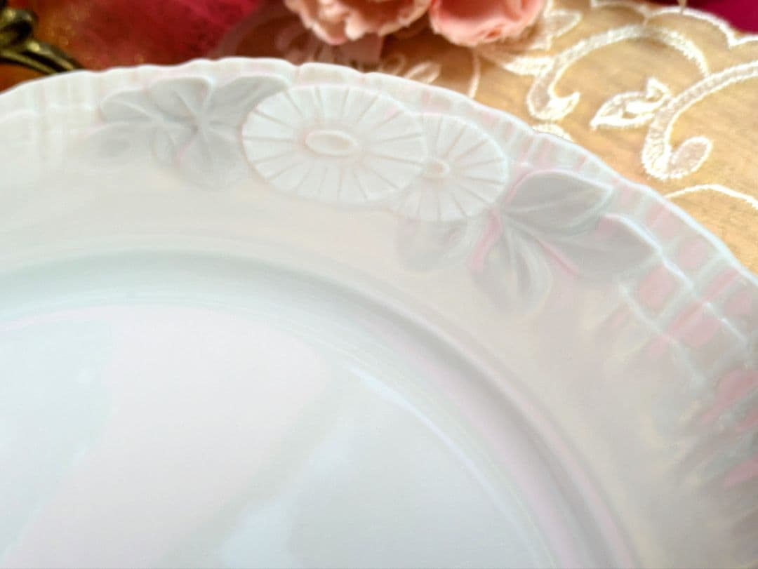 お値下げ✿リチャードジノリ✿ミッドサマーナイトドリームピンク2枚✿USED