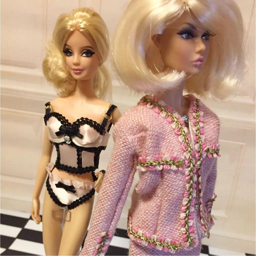 ☆バービー人形ツィードパイピングスーツ☆ポピーパーカー