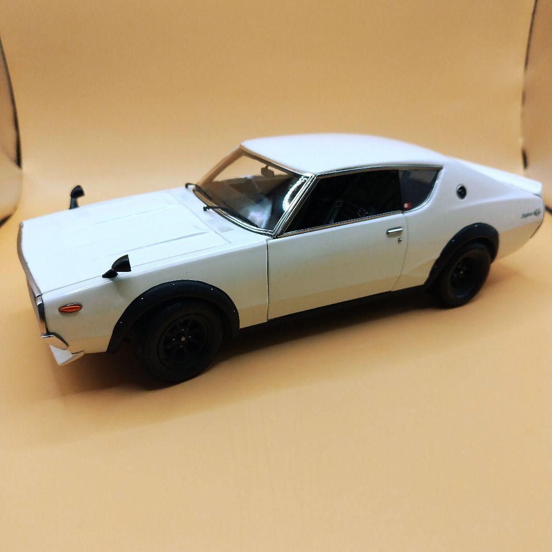 京商 1/18スカイラインGT−R ケンメリ KPGC110 ホワイト