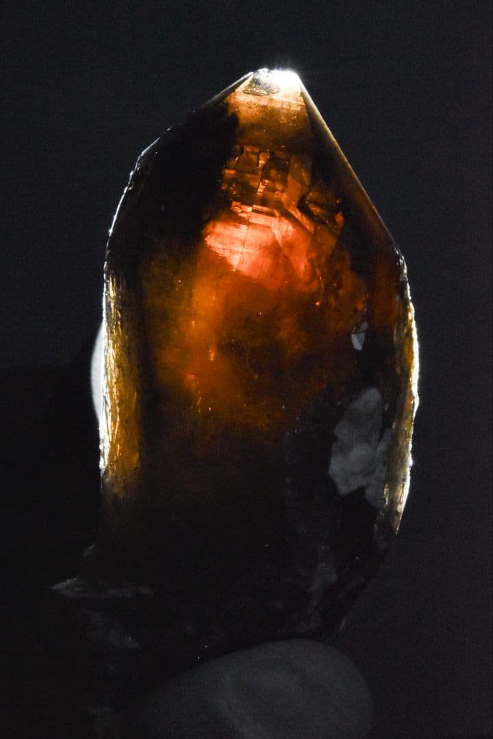 最新産出！ 岐阜県中津川市蛭川田原産 モリオンに近いスモーキークォーツ02