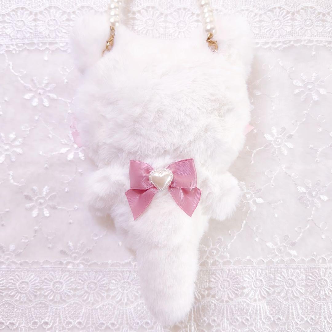 いつぬい　ぬい服　ちびぐるみ ピンク　ねこ　白　あんスタ　ロリータ