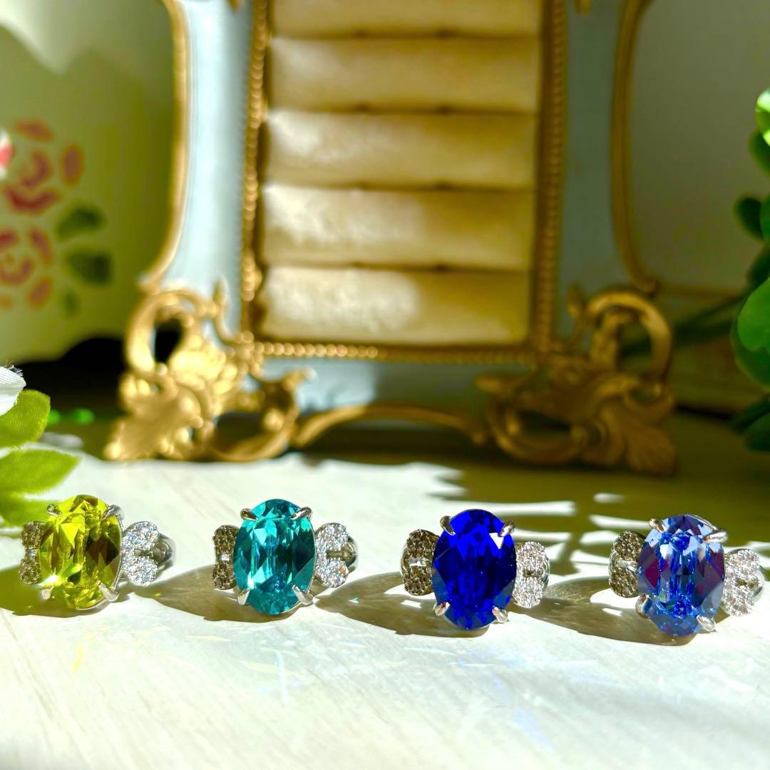 さーちん4点お纏めページSWAROVSKI リング✩.*˚ ペンダント