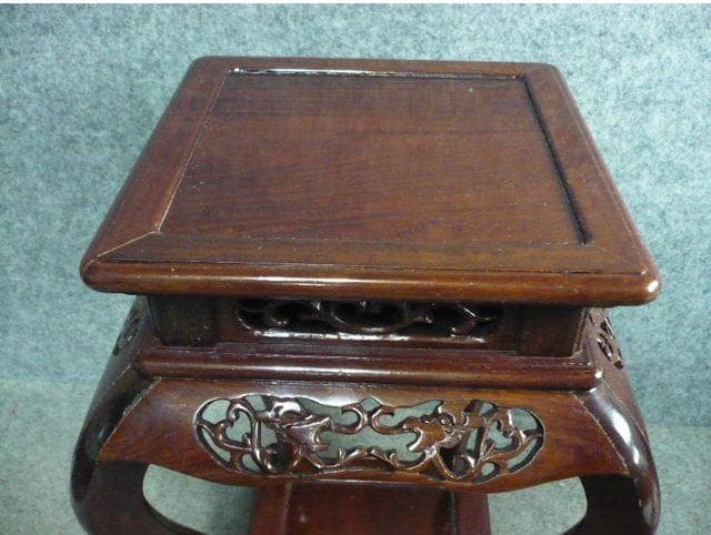 木製 高卓 花台 [B31317]