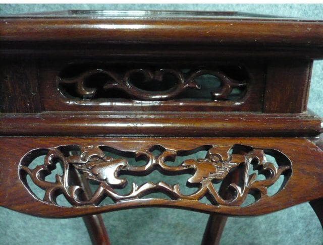 木製 高卓 花台 [B31317]