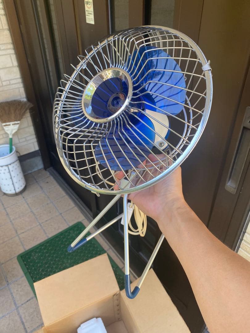 f-20az 20cmペットファン　ナショナル　昭和レトロポップ　扇風機