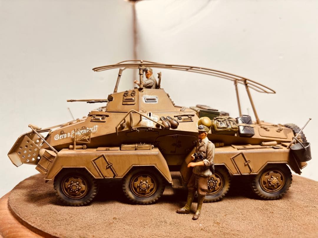 1/35 ドイツアフリカ軍団8輪重装甲車