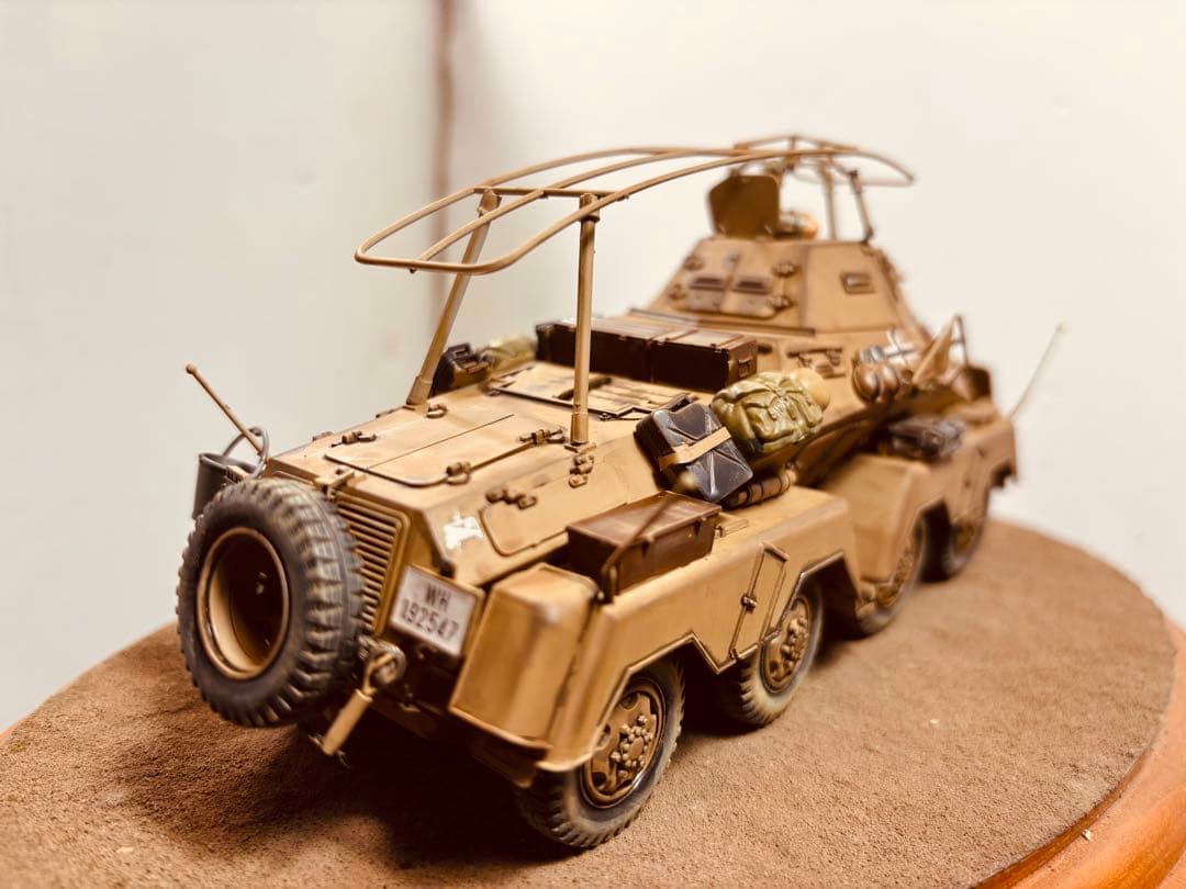 1/35 ドイツアフリカ軍団8輪重装甲車