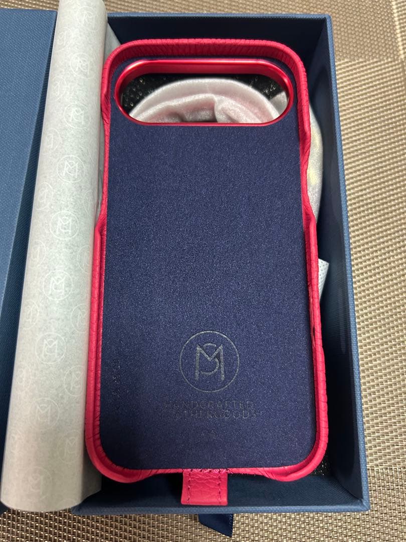 MAISON de SABRÉ レザー iPhoneケース ピンク