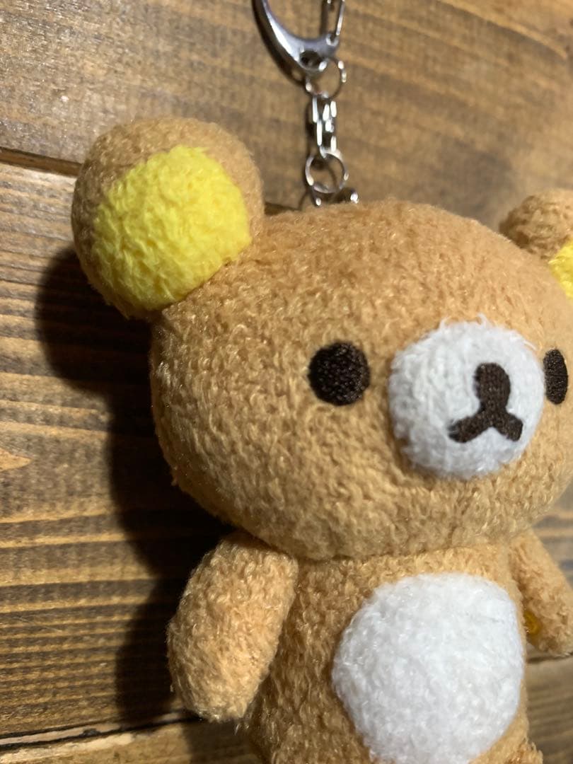 リラックマ　おでかけ　ぬいぐるみ　キーホルダー　マスコット　San-X