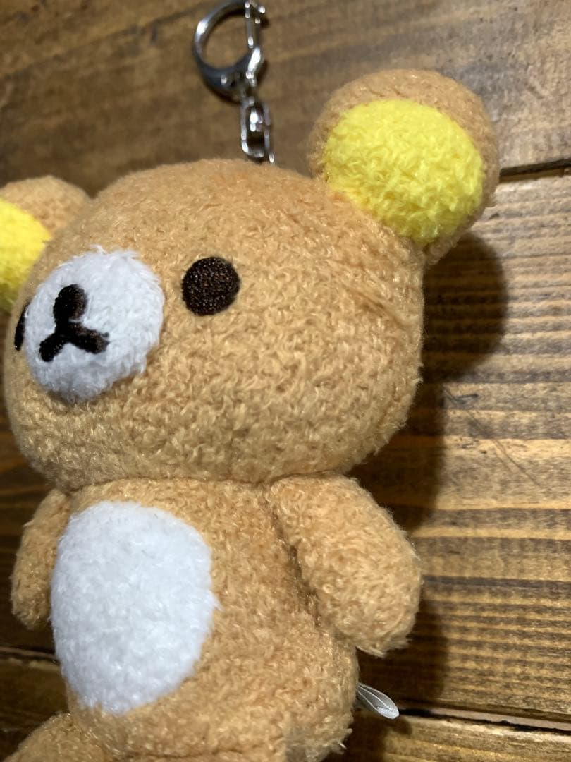 リラックマ　おでかけ　ぬいぐるみ　キーホルダー　マスコット　San-X