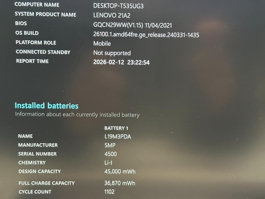 Windowsノート本体 Lenovo ThinkBook 14 G3 R5 16G 256G 500G