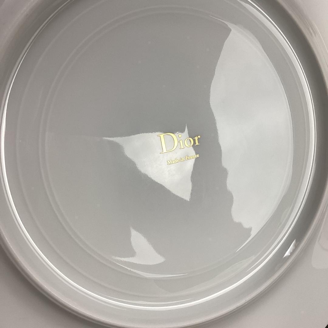 希少★Dior カナージュ柄 ディナープレート お皿 食器 ディオール 大皿