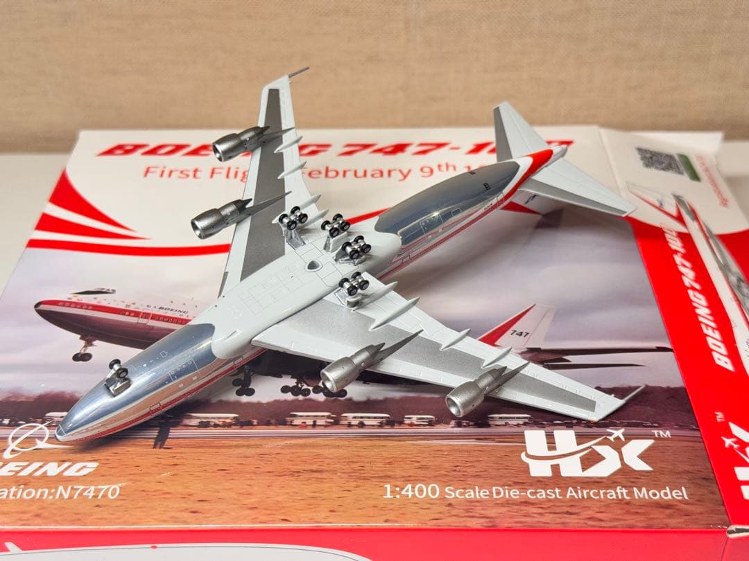 1/400 HX ボーイング747-100 試作機N7470 初号機 希少