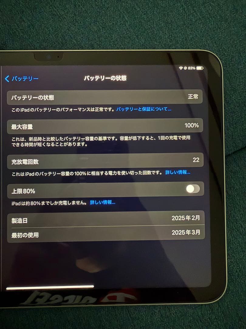 Apple iPad 本体(A16)WiFiモデル