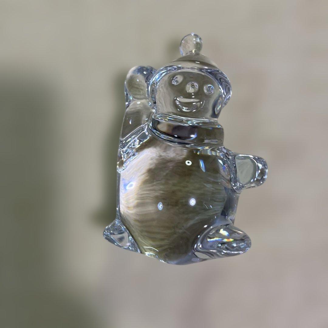 バカラBaccarat クリスマス雪だるまスノーマン