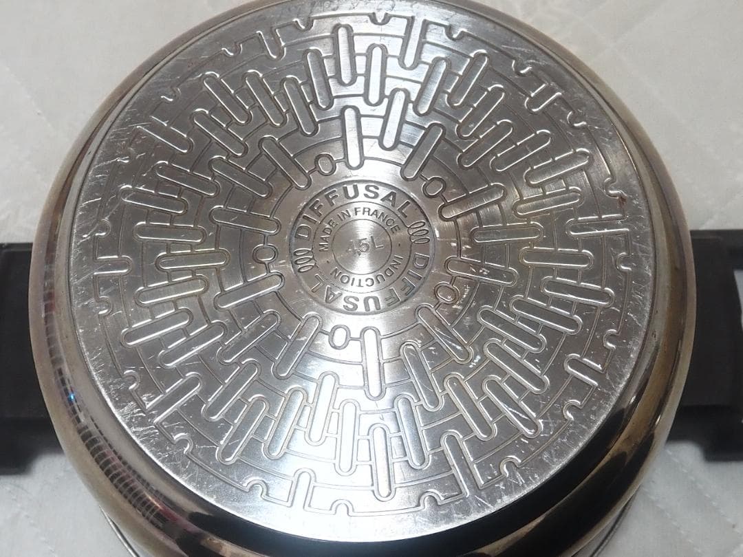 T-fal 圧力鍋 ＋ガラス蓋　4.5L 　ステンレススチール製 P40606