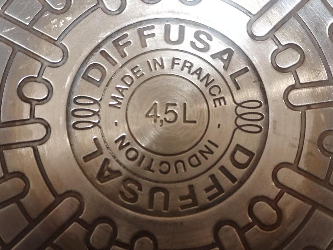 T-fal 圧力鍋 ＋ガラス蓋　4.5L 　ステンレススチール製 P40606