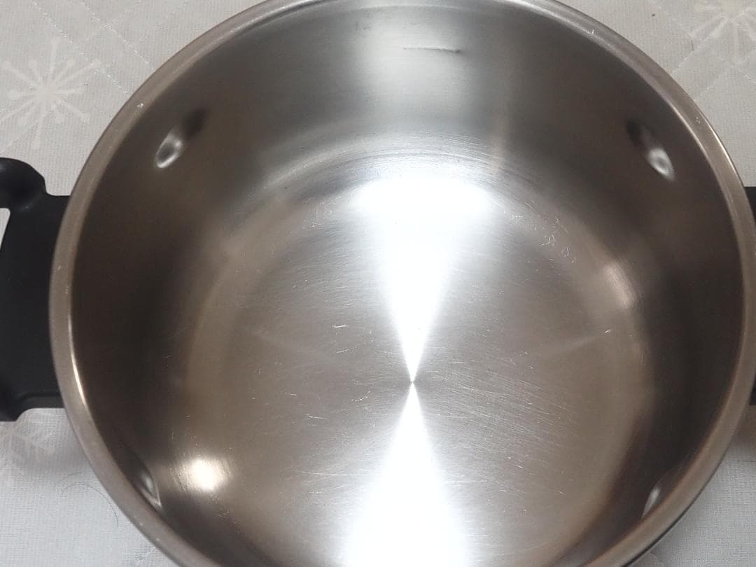 T-fal 圧力鍋 ＋ガラス蓋　4.5L 　ステンレススチール製 P40606