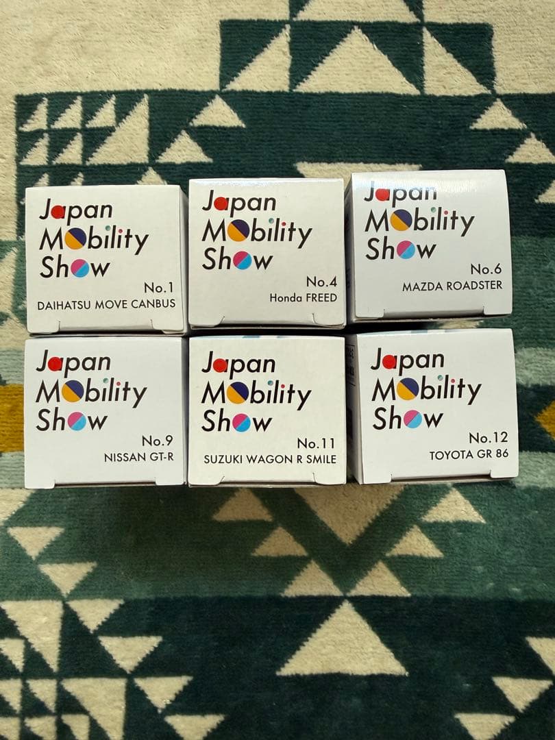 ジャパンモビリティショー トミカ　6台セット