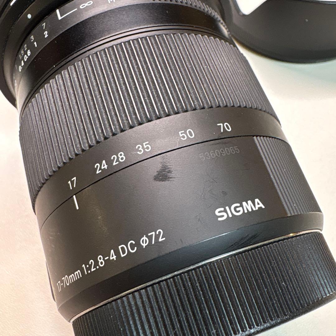 SIGMA 17-70mm F2.8-4 DC EF-Sマウントレンズ