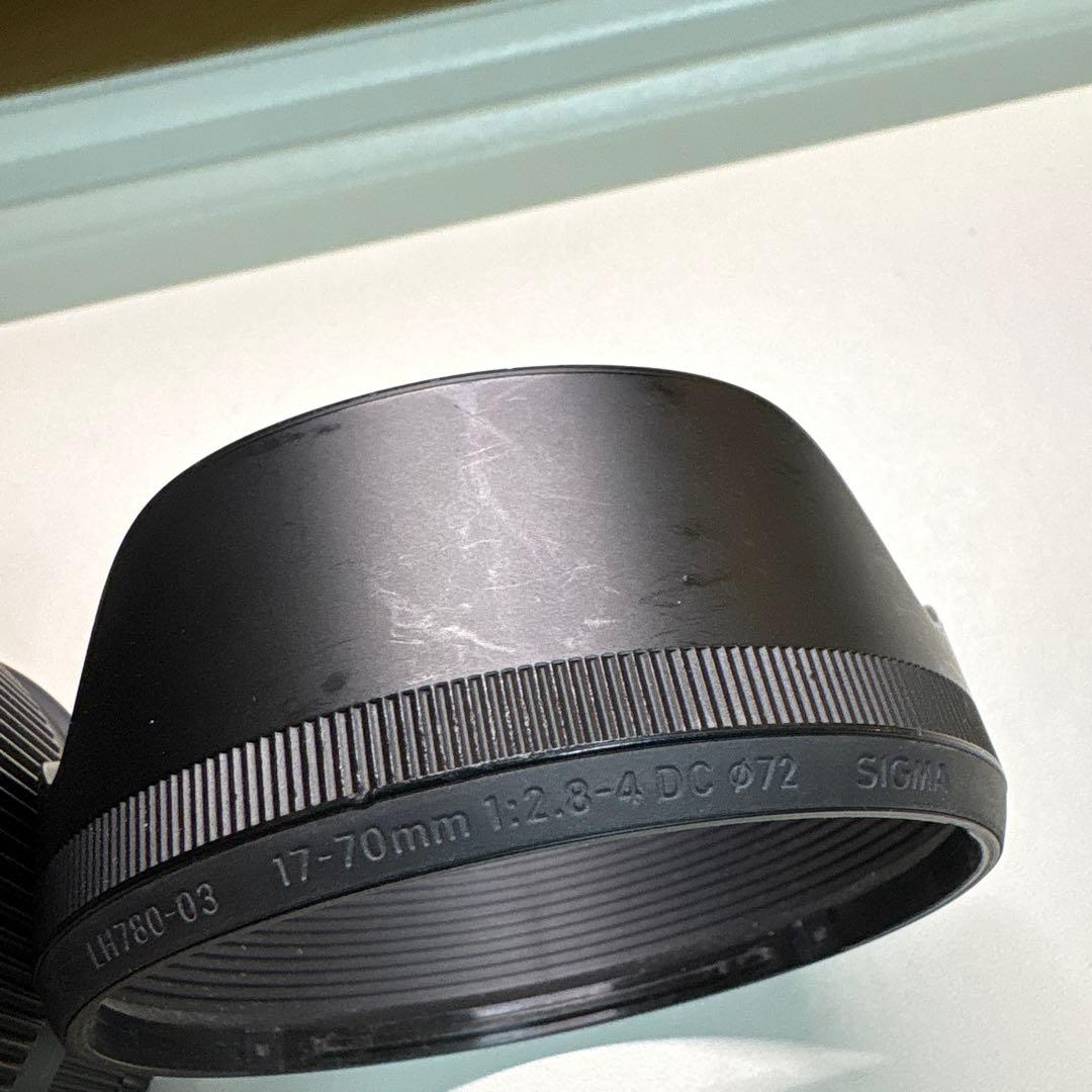 SIGMA 17-70mm F2.8-4 DC EF-Sマウントレンズ
