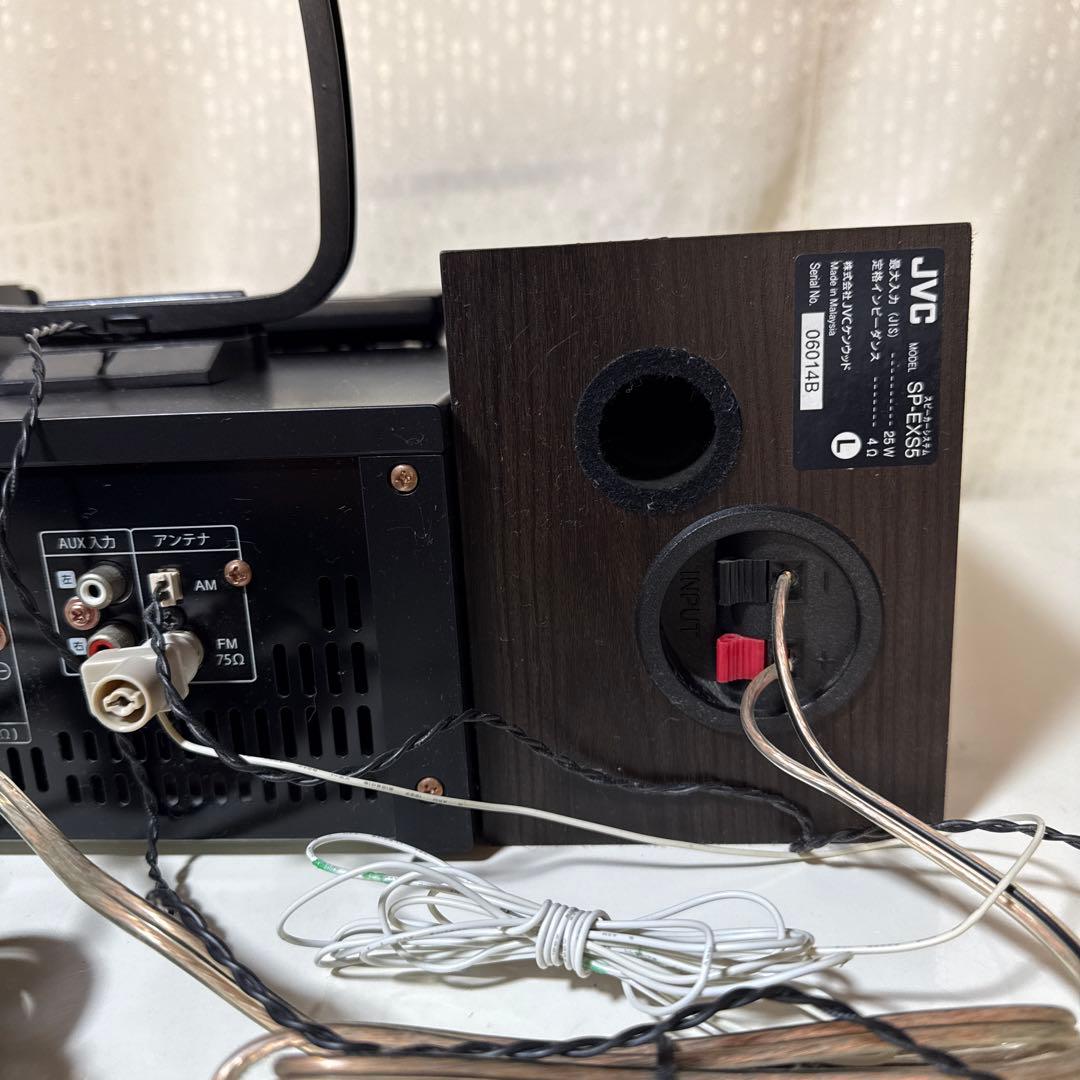 JVC ミニコンポ CA-EXS5 CD USB BLUETOOTH ラジオ