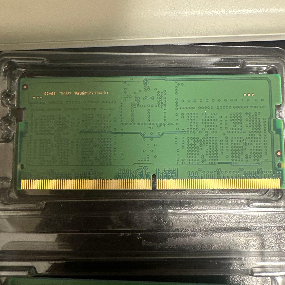 Samsung DDR5 SODIMM 8GB×2 5600 16GB メモリ