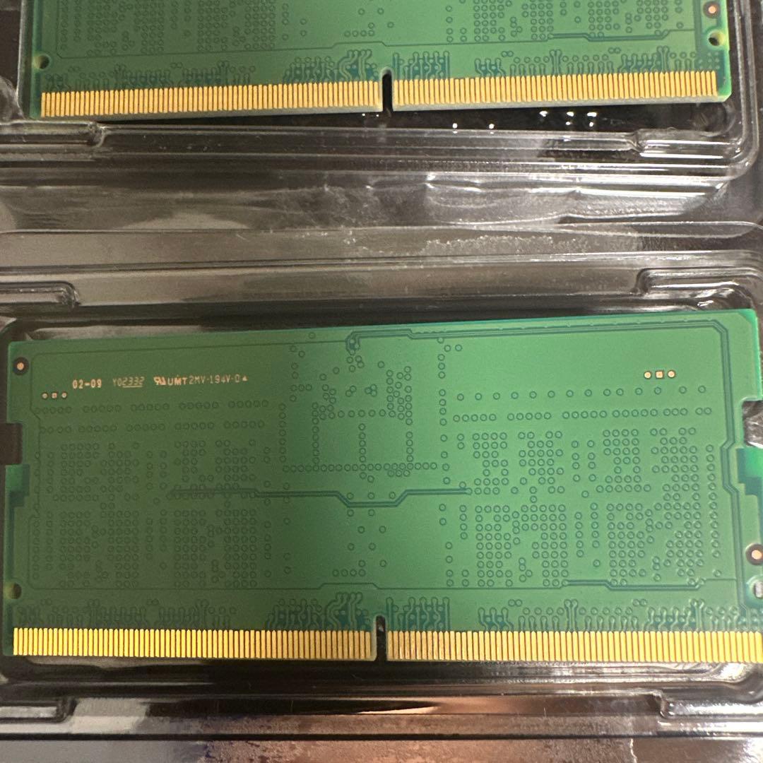 Samsung DDR5 SODIMM 8GB×2 5600 16GB メモリ