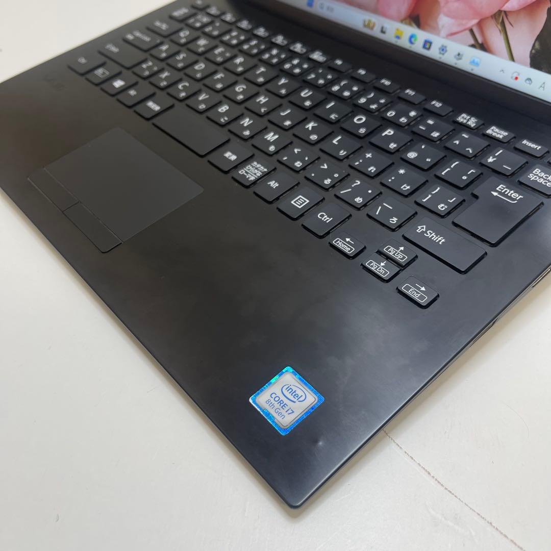 Windowsノート本体 #878 VAIO VJPG11C11N i7 8550U 8GB 256