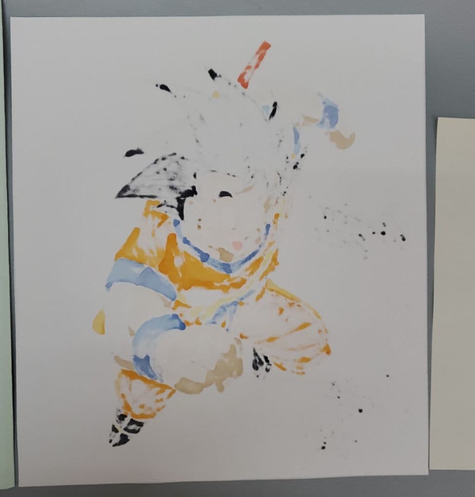 鳥山明　ドラゴンボール　孫悟空 鳥山明保存会 サイン 色紙 サイズぐらい