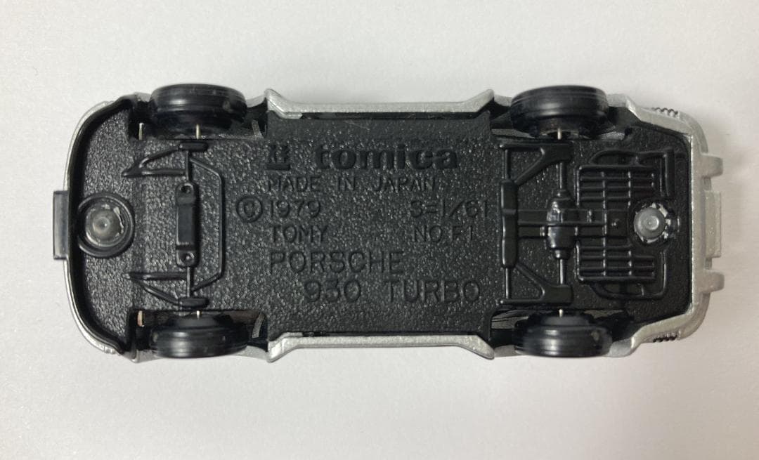 極美品・希少☆日本製 トミカ F1 PORSCHE ポルシェ 930 ターボ
