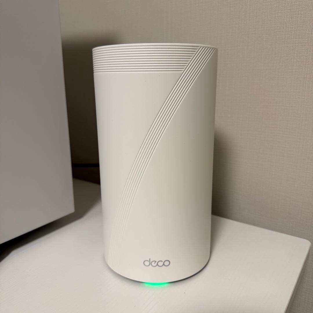 TP-Link Deco BE22000（1パック）無線LANルーター
