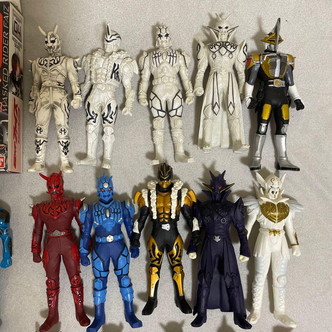ジャンク 特撮ソフビ 120サイズ まとめ売り