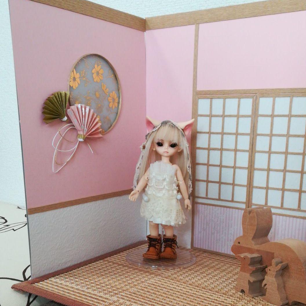 最終値下げ‼️ハンドメイド　和風ドールハウス