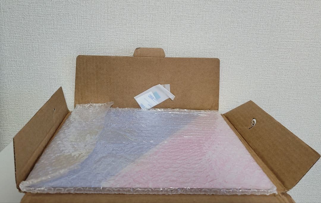 ROG ガラス マウスパッド 薄いピンク紫