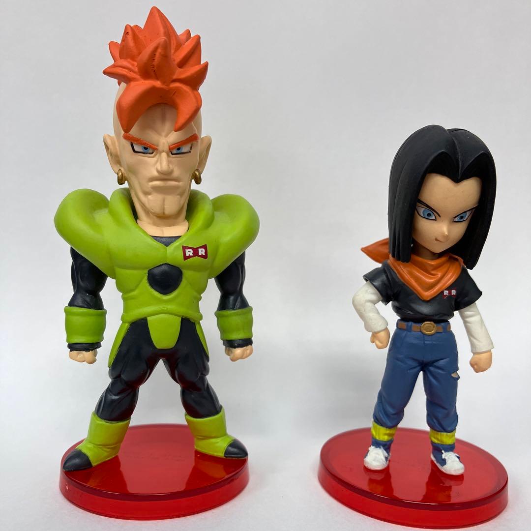 ドラゴンボール　ワーコレ　人造人間16号17号　フィギュア