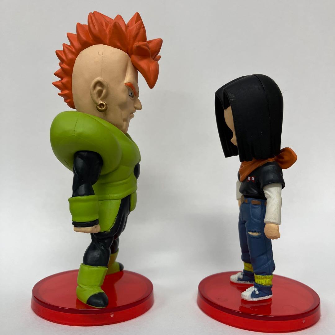 ドラゴンボール　ワーコレ　人造人間16号17号　フィギュア