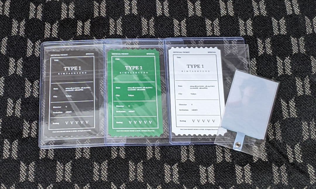 【BTS】V ARTSPACE: TYPE 1 購入特典 フォトチケット