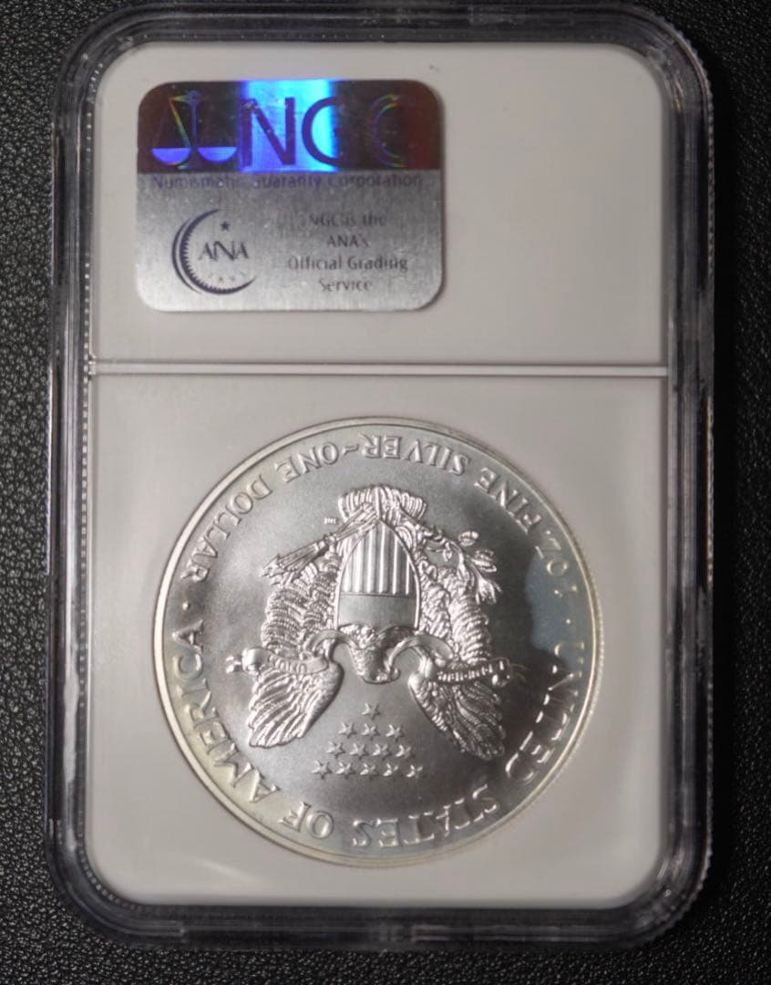 世紀末1999 シルバーイーグル銀貨　 MS69 NGC