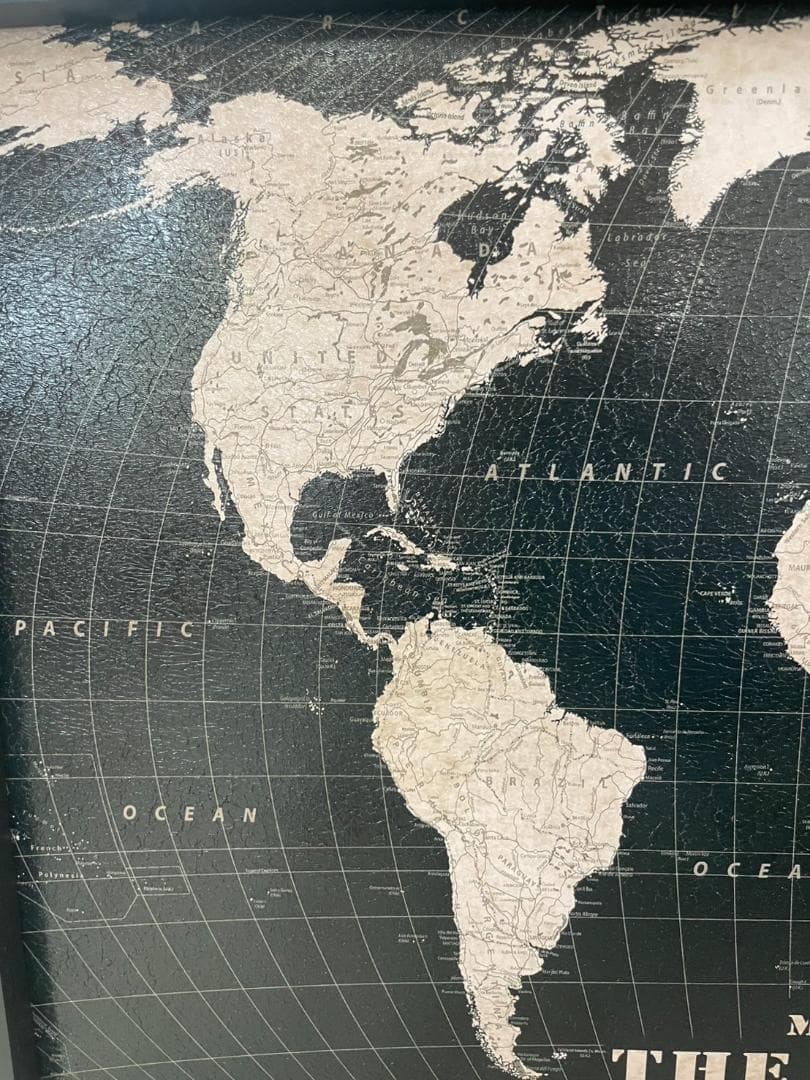 アートパネル　世界地図　ワールドマップ　ポスター　地球　世界　絵　絵画　壁掛け