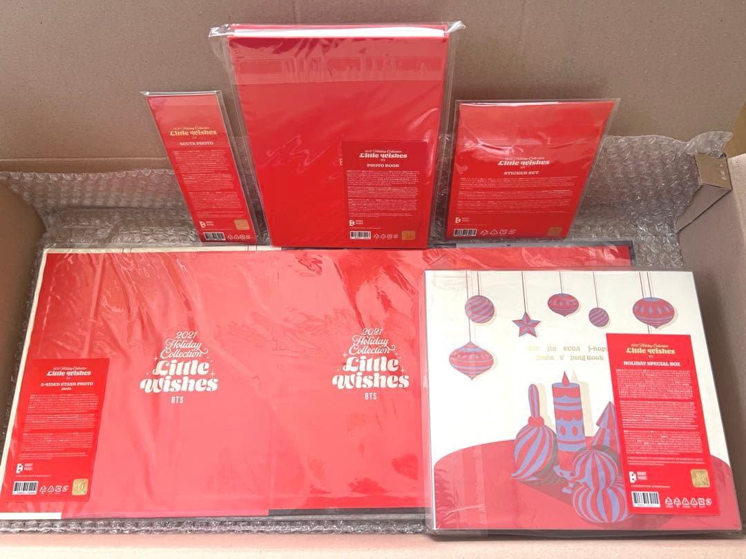 【新品未開封】BTS 2021 Holiday Collection 5点セット
