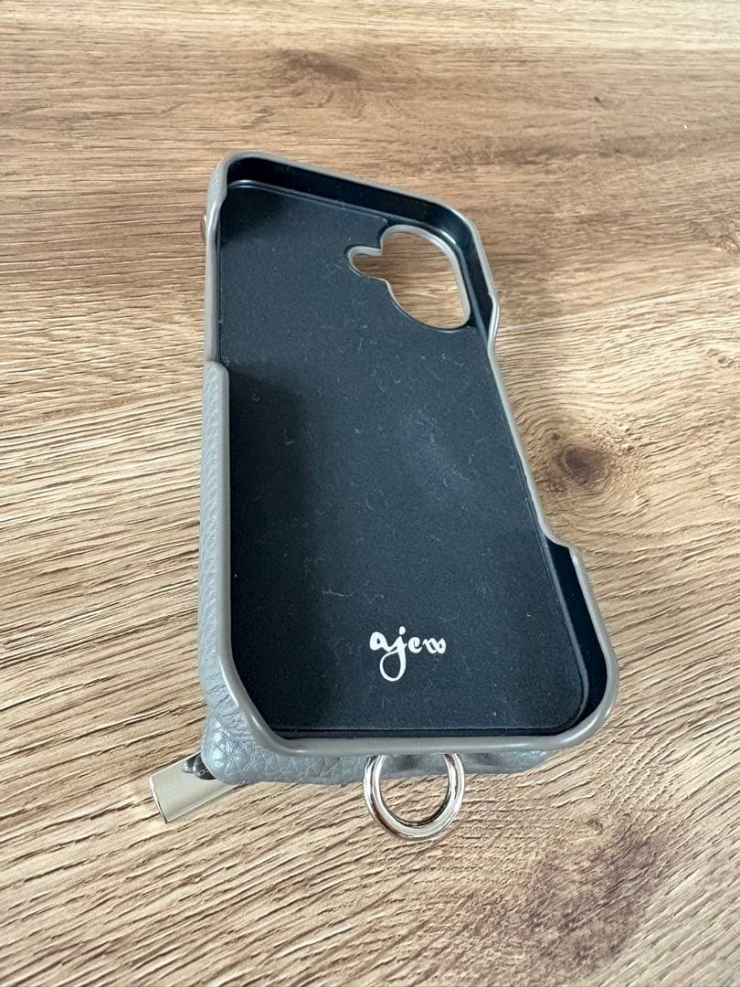 iphone16 ajew グレー