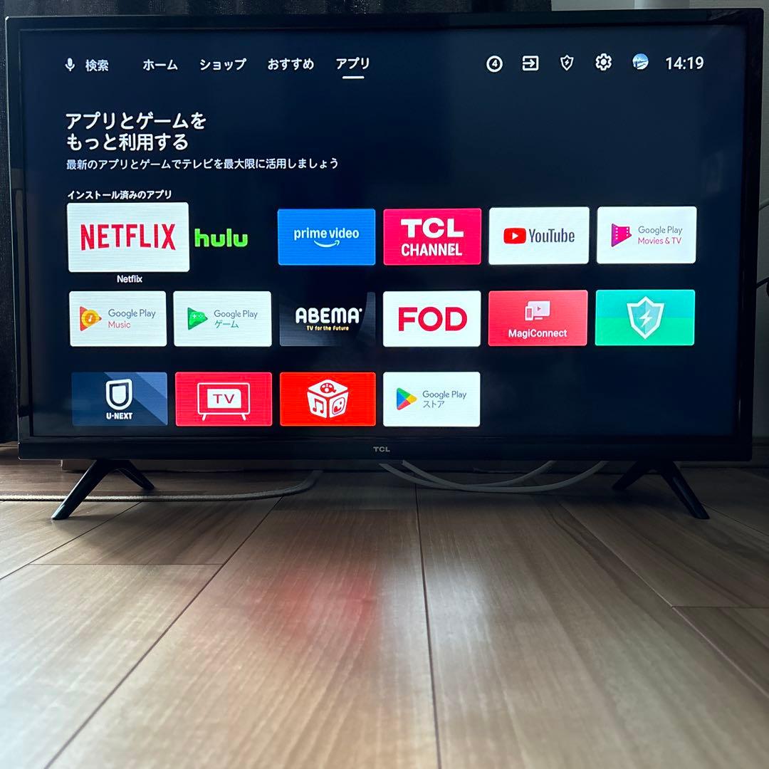 TCL フルハイビジョンスマート液晶テレビ32型　Android ジャンク品？