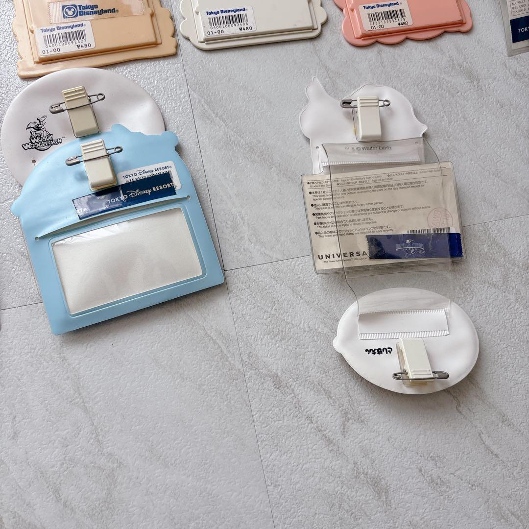 1993年〜2001粘　ディズニーランド チケットホルダー 半券　18枚　当時物