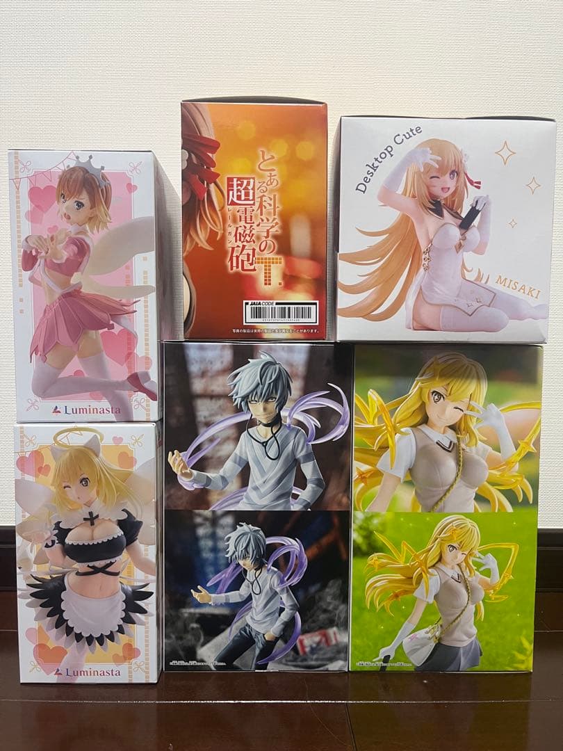とある科学の超電磁砲　フィギュア　6体セット