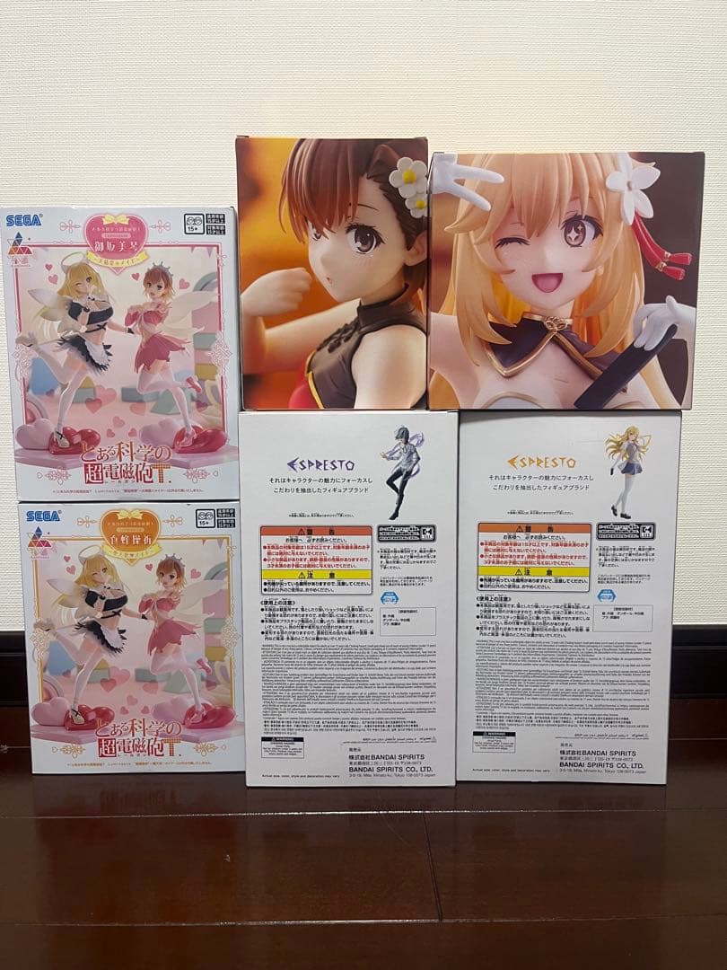 とある科学の超電磁砲　フィギュア　6体セット