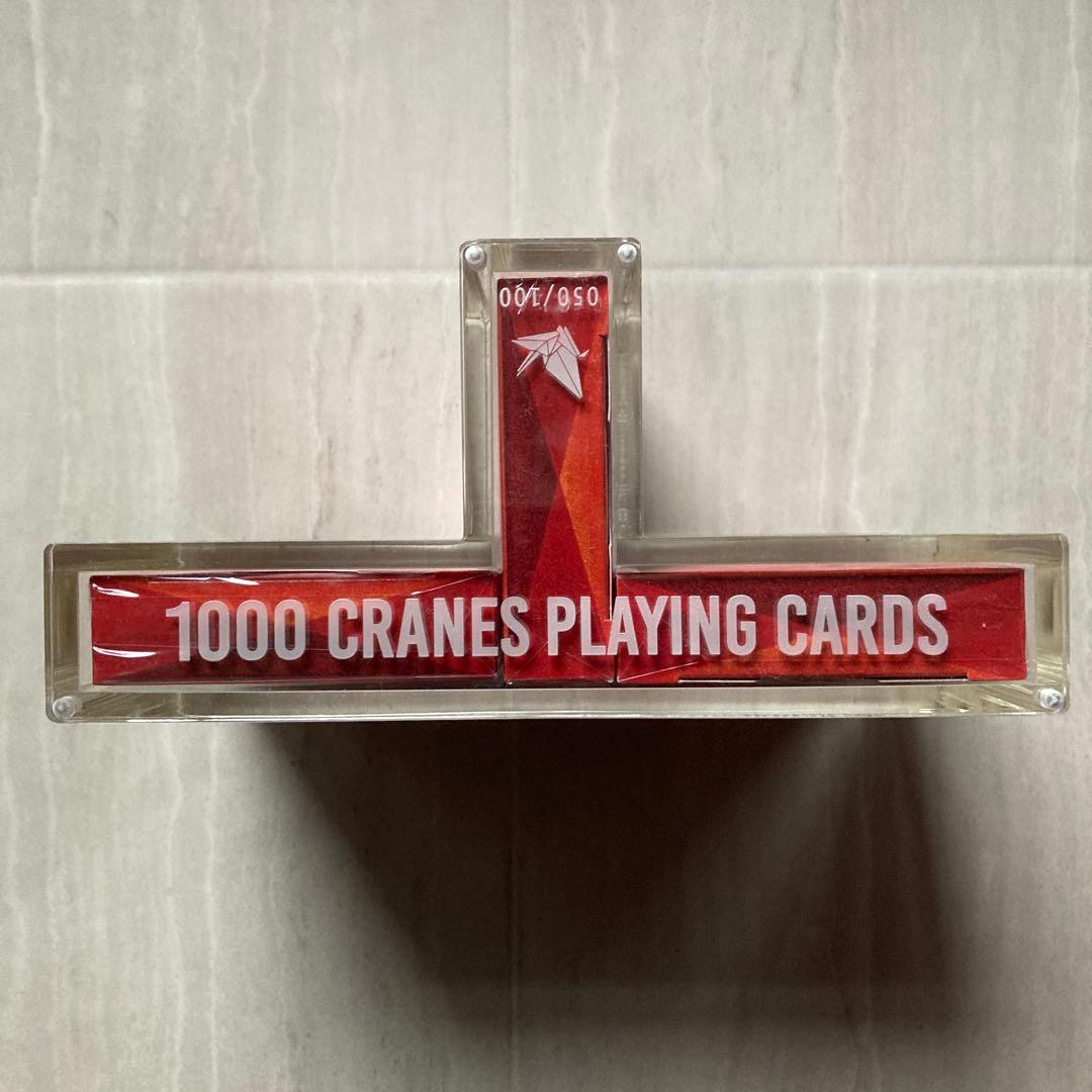 トランプ 1000 Cranes V1 3Decks Acrylic case