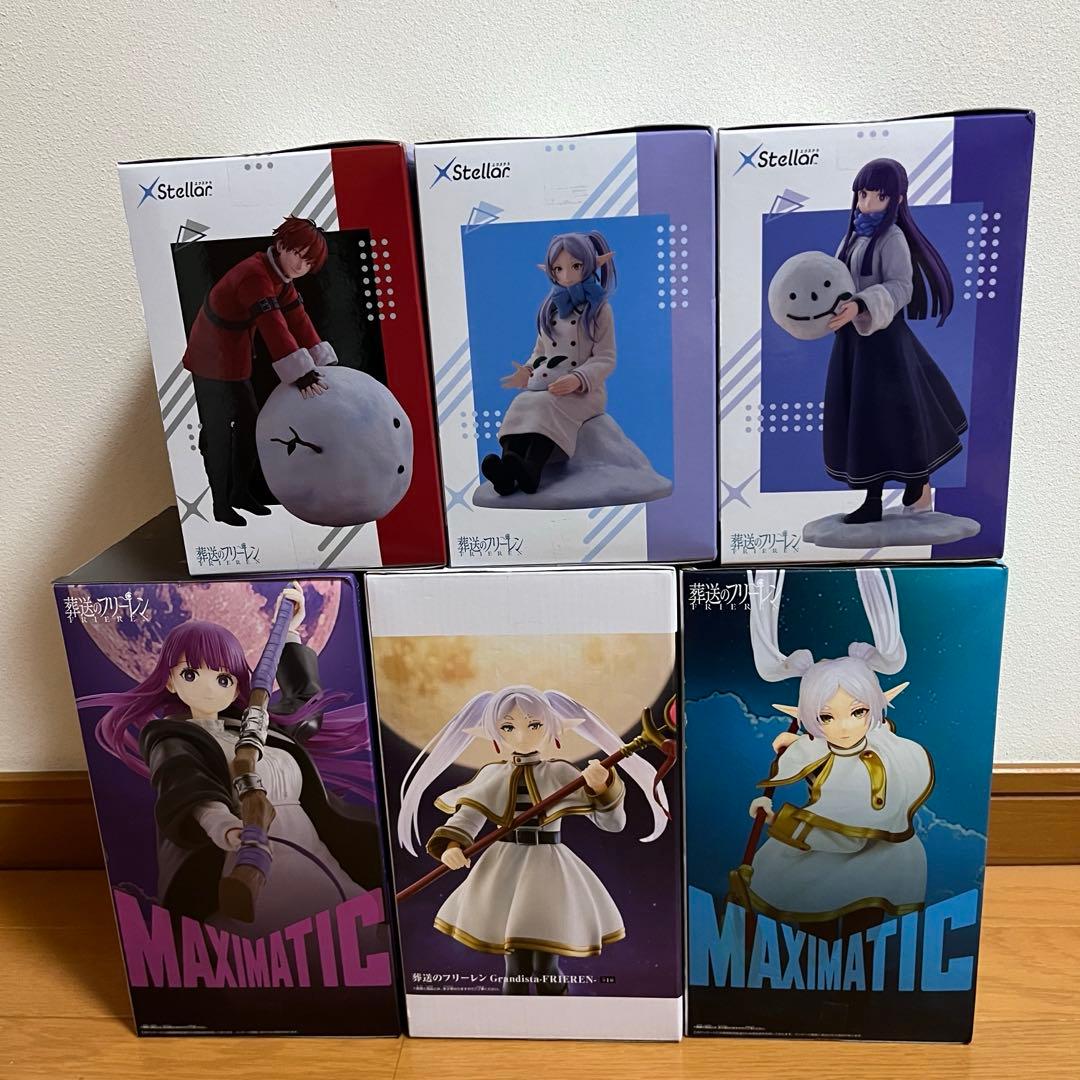 葬送のフリーレン　プライズフィギュア　まとめ売り　6体セット　フェルン